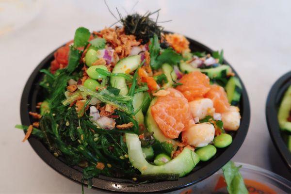 Large Create Your Own Poke Bowl