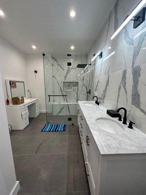 Bathroom remodel