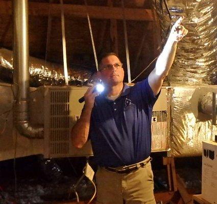 attic inspection, Stonebriar Property Inspections and Home Inspections in Dallas, Frisco Texas.