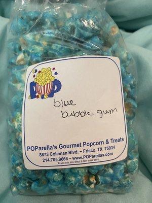 Blue Bubblegum Popcorn