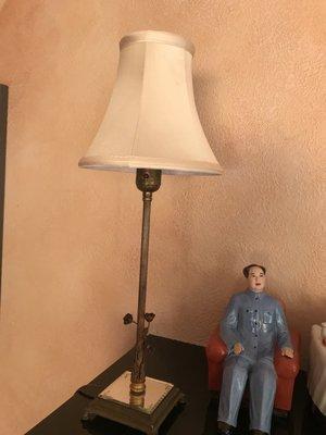 Another great lamp and silk shade.