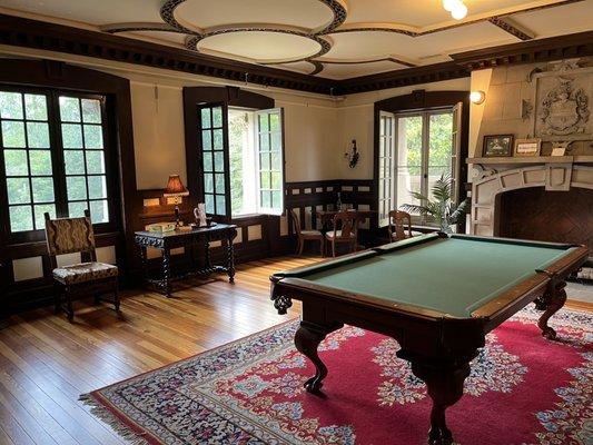 Billiards room