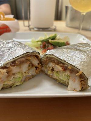 Shrimp burrito stuffed!!