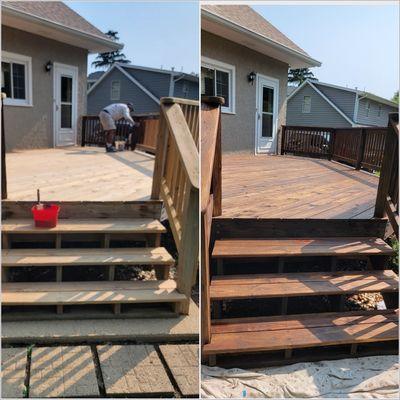 Deck stain