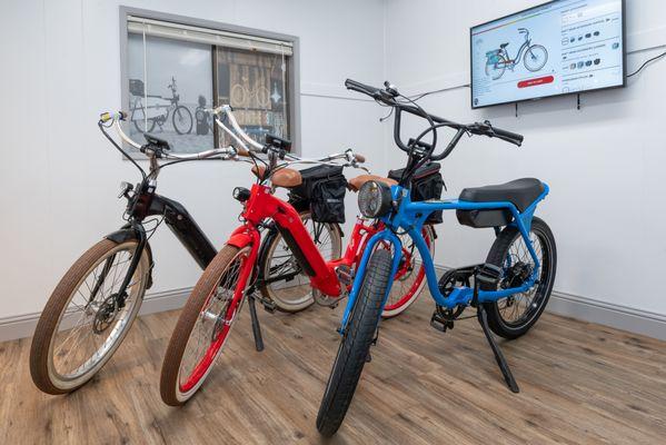 Some of Our EBC BIKES!