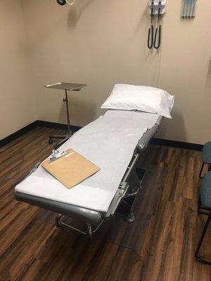 The exam room