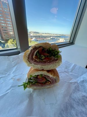 J Pace Italian with Prosciutto Sandwich