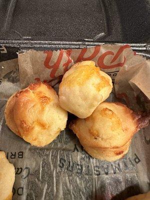 Cheese biscuits (mini popovers) HEAVENLY!