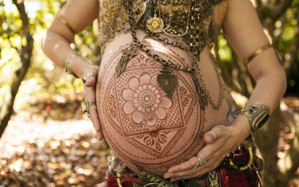 Prenatal Belly Henna Blessings!