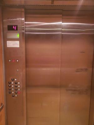 Pretty, clean elevator