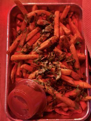 Cilantro fries