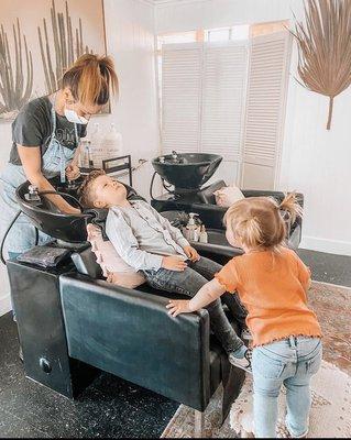 My kids love visiting Ashley for the best hair cuts!