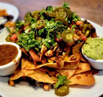 Nachos. $18.00