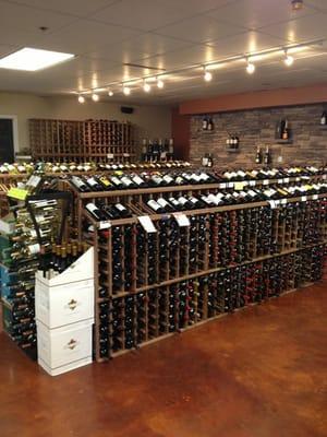 Wine section