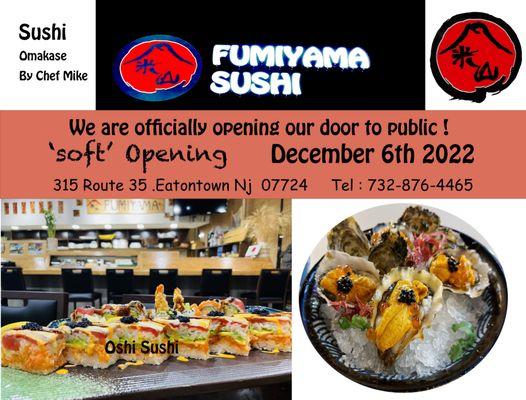 fumiyama will be open door next week.