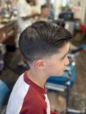 Gentlemen's Haircut for kids