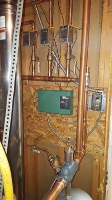 Larkspur Boiler Replacement. Sometimes replacement has more value than multiple repairs.