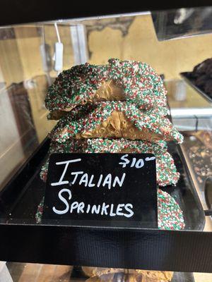 italian sprinkles shells