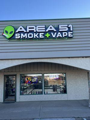 Area 51 Smoke & Vape Shop exterior