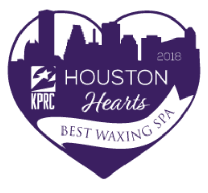 KPRC Channel 2 Houston Hearts Award for Best Waxing Spa in Houston.