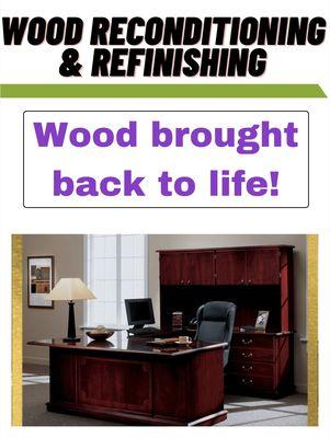 Global Wood Reconditioning and Refinishing services