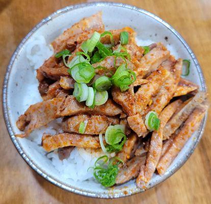 Spicy Chashu Don