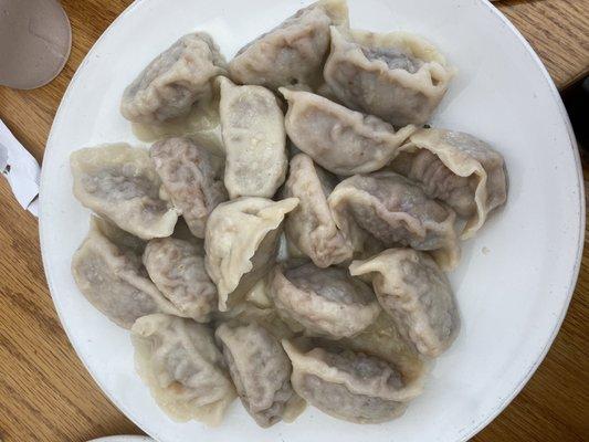 Pork and Cabbage Dumpling