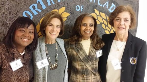 Attorney Sheila R Stuart, Judge Sherri Sullivan, Chief Judge Angela Turner Quigless and School Teacher Ms. Lampross