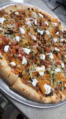 Taco pizza!