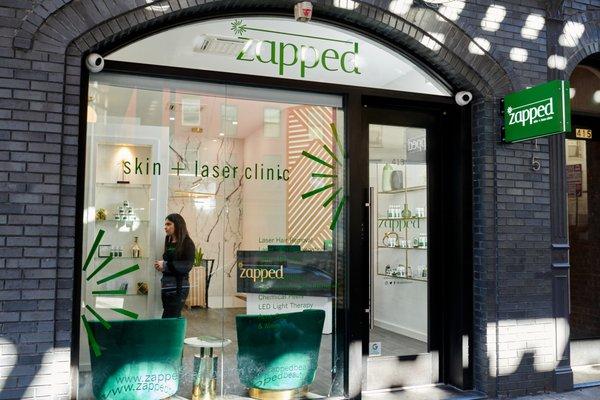 Stop in to Zapped Beauty for all your laser and skin needs!