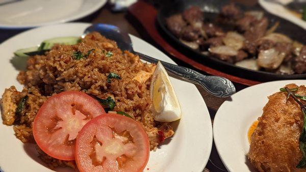 Fried rice with chicken