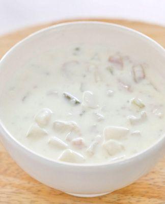 Clam Chowder w/ Bacon