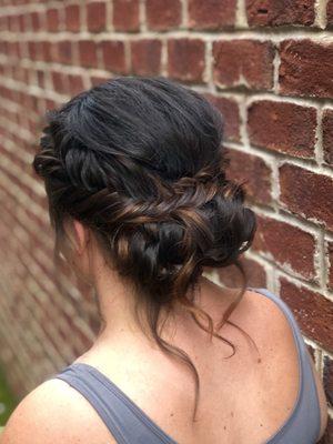 Bohemian Up-do