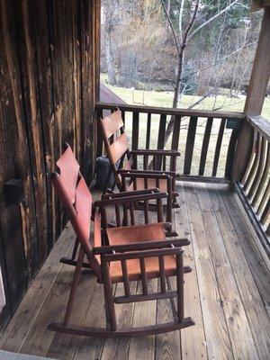 Bootlegger Barn porch