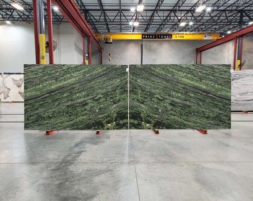 Emeraude Quartzite Bookmatch | Primestones® - Premier Stone Provider in South Florida