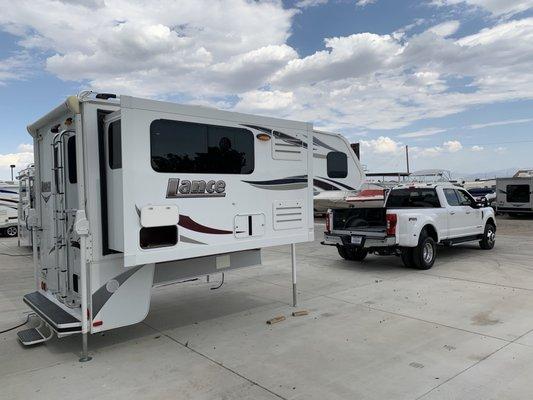 Our Lance truck camper