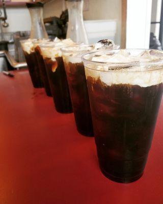 Cold Brew with heavy cream!