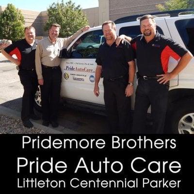 Pridemore Brothers at Pride Auto Care. Centennial, Littleton & Parker Colorado