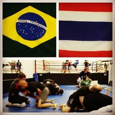 Muay Thai & BJJ same time!