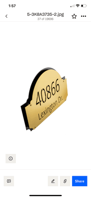 Precision laser cut floating plaques, fast shipping!