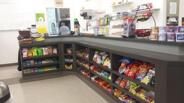 Snack counter!