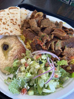 Beef and Lamb Gyro Plate