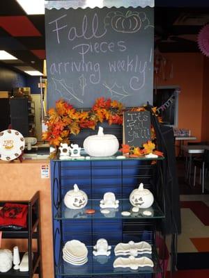 Earth and Fire's fall pottery is in stock!!!