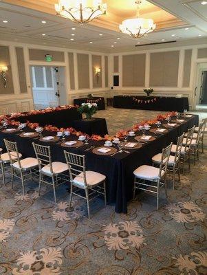 Thanksgiving event.  
We do amazing company events.