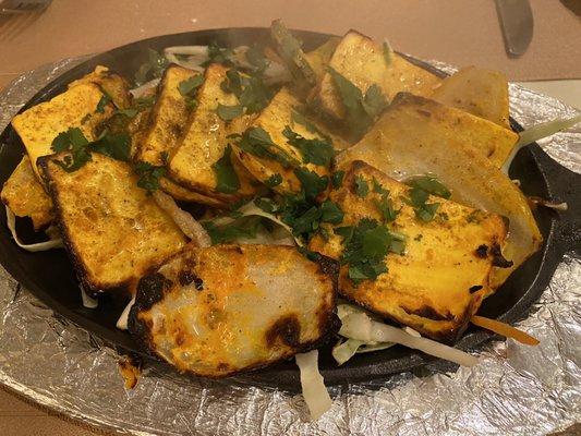 Paneer Tikka Sizzler