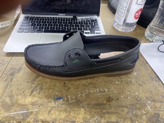 Black Boatman Shoes