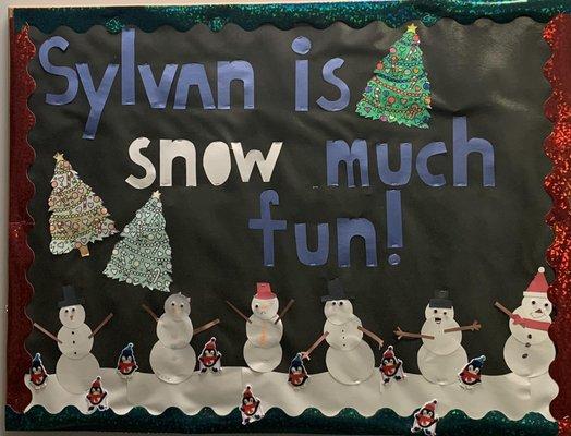 We really are having "Snow much fun!" at Sylvan these days! Come join us! 201-488-4900.