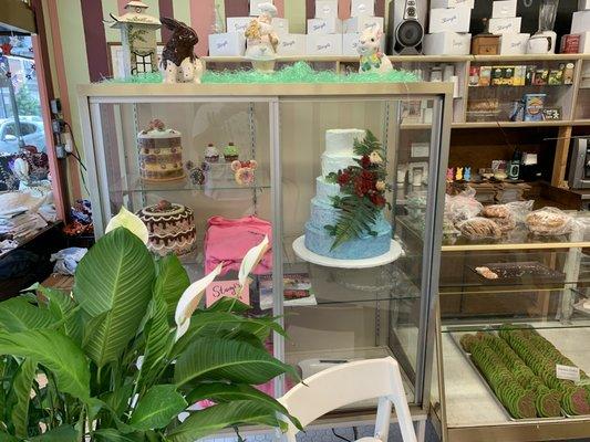 Cake at Stangl's Bakery in Ambridge, PA.