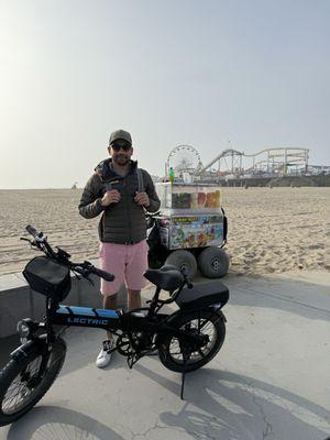 Rode to Santa Monica and back!