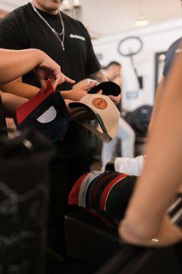 Variety Selection Of BarberClub Hats